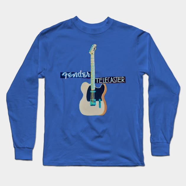 Fender Telecaster Long Sleeve T-Shirt by SPINADELIC